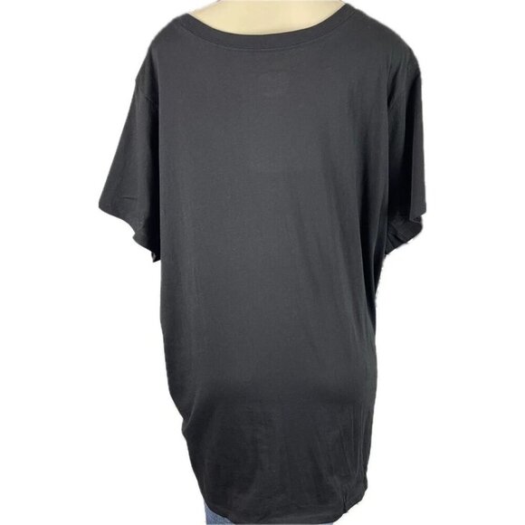 The Beatles +4 Black Crew Neck Abbey Road Street Scene Graphic Short Sleeve Tee - Picture 4 of 6